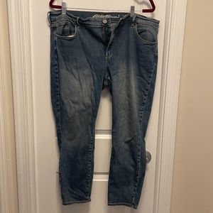 Eddie Bauer slightly curvy skinny jeans